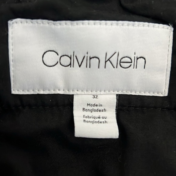 Calvin Klein Gray Flat Front Shorts - Picture 3 of 3